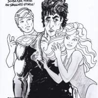 Kenshiro – Hokuto No Ken tavola autografata da Bruno Testa limited edition