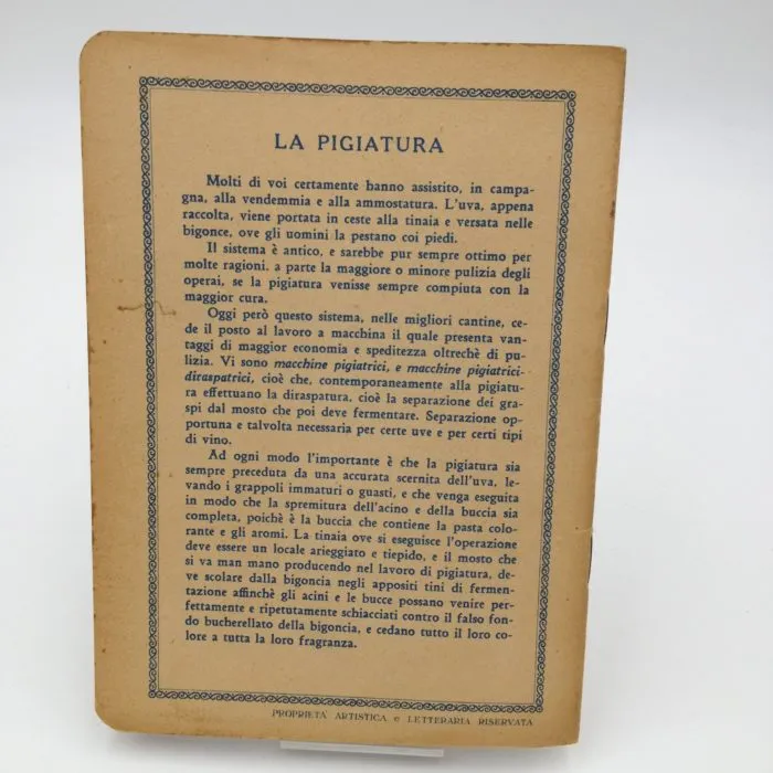 Quaderno anni '40-'50 La Pigiatura