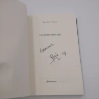 Un posto tutto mio di Rocio Muñoz Morales - libro autografato hand signed book