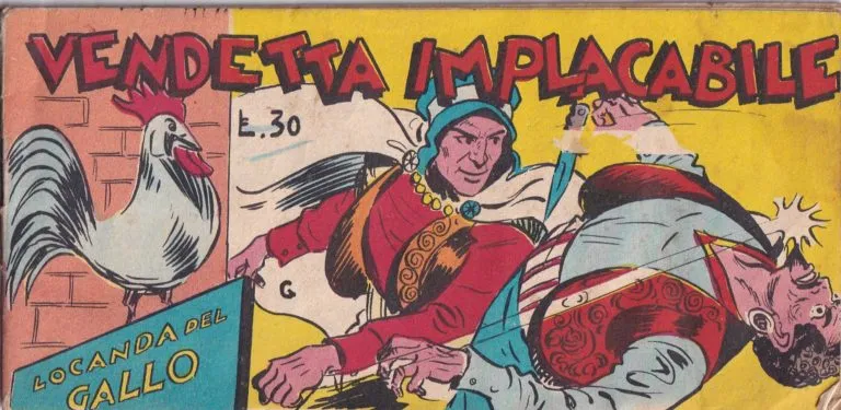 Vendetta Implacabile – Locanda del Gallo (fumetto anni ’50)