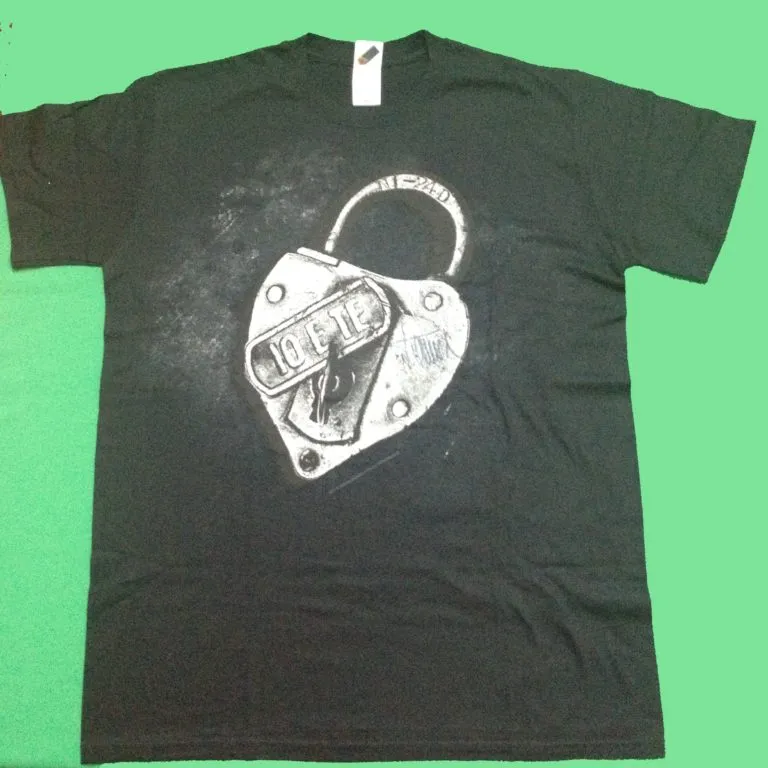 Gianna Nannini – T-Shirt “Io e Te Tour” hand signed taglia M colore nero autografata