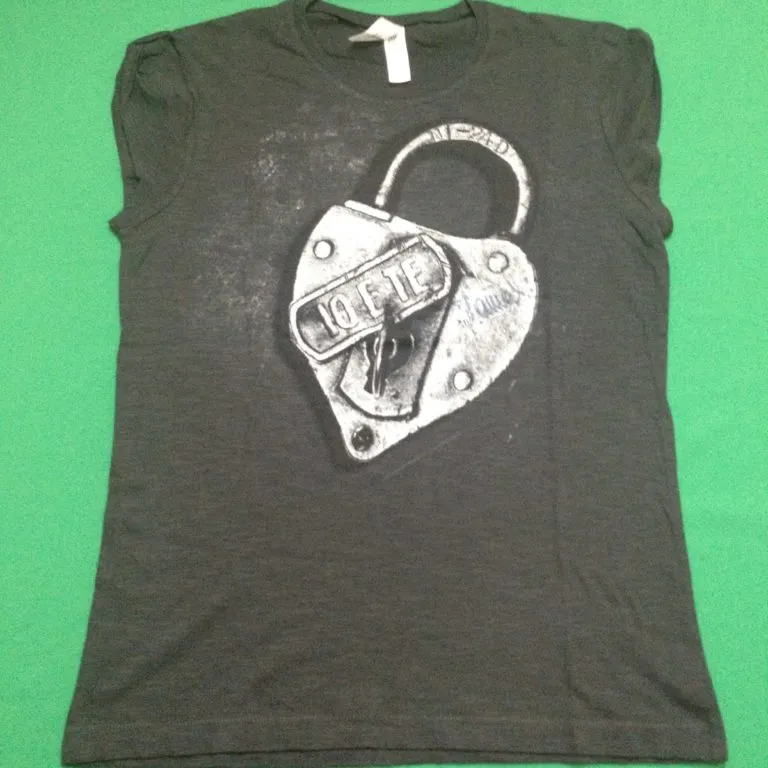 Gianna Nannini – T-Shirt “Io e Te Tour” hand signed taglia L colore nero autografata