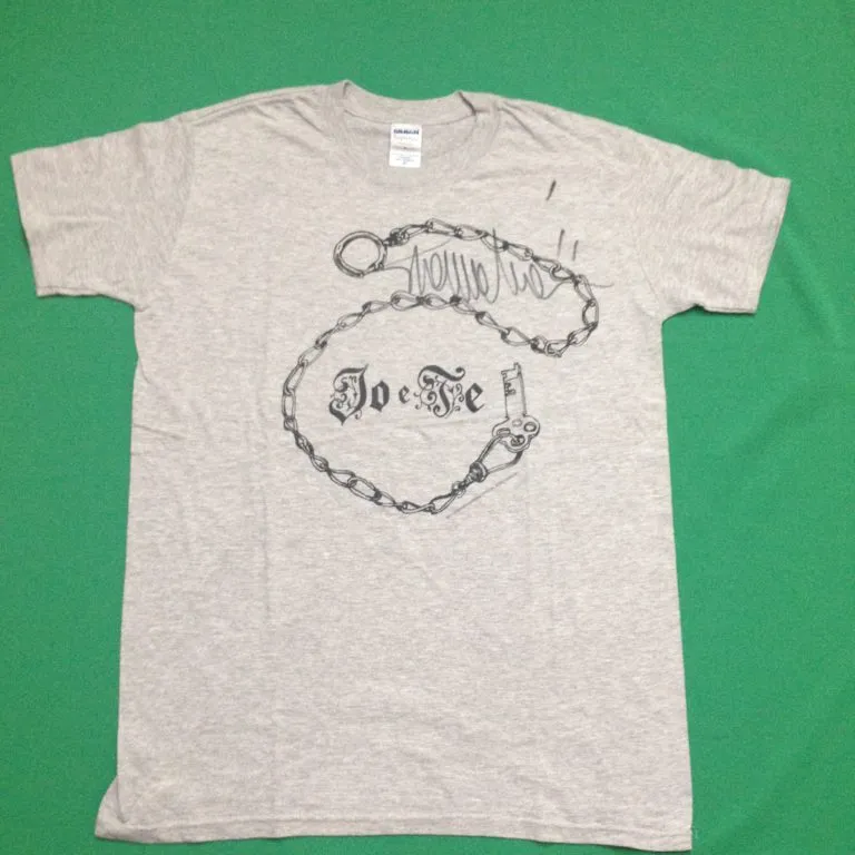 Gianna Nannini – T-Shirt “Io e Te Tour” hand signed taglia L colore grigio autografata