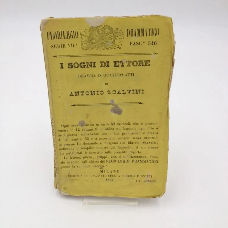 Antonio Scalvini – I sogni di Ettore (1857)