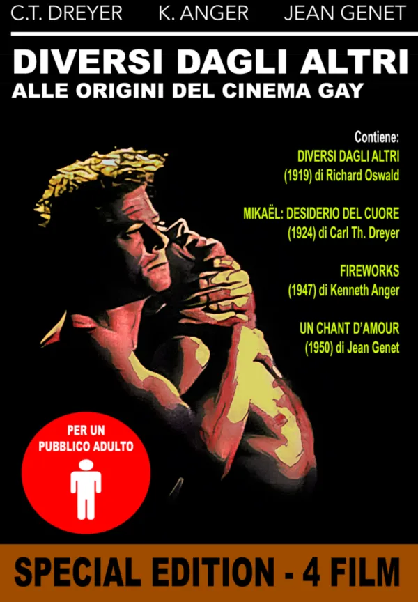 Diversi dagli altri: Alle origini del Cinema Gay (4 film) dvd