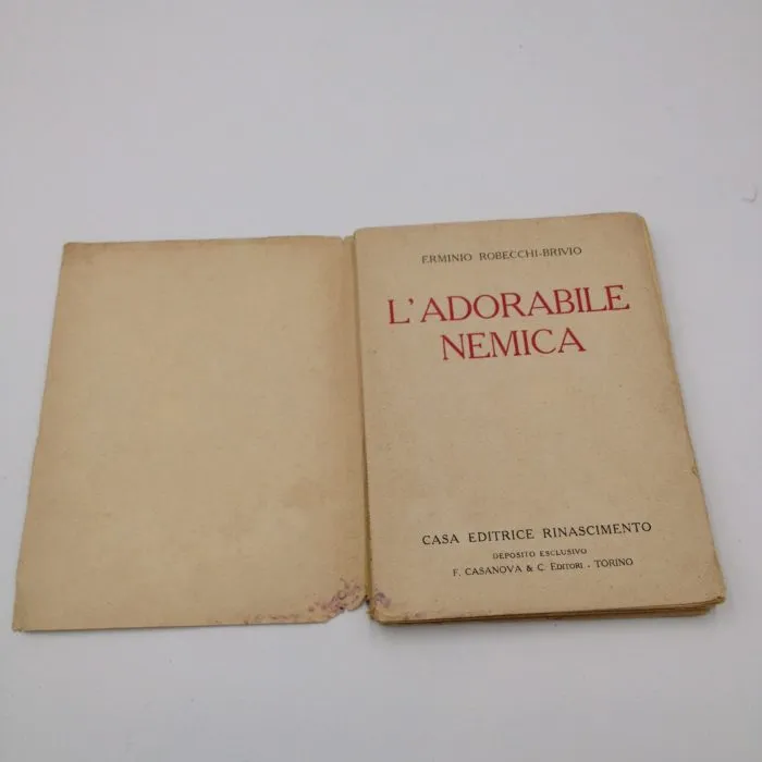 Erminio Robecchi-Brivio - L'adorabile nemica (1925)