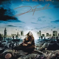 Juan Carlos Fresnadillo "28 settimane dopo (28 weeks later)" hand signed photo 20x25 foto autografata