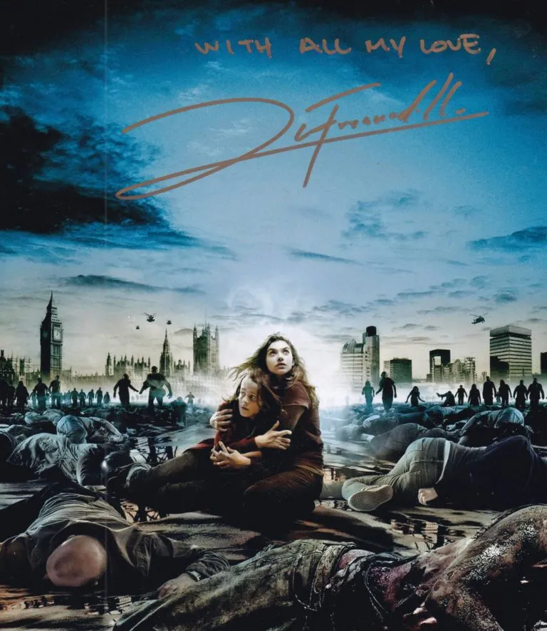 Juan Carlos Fresnadillo “28 settimane dopo (28 weeks later)” hand signed photo 20×25 foto autografata