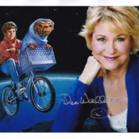 Dee Wallace-Stone "E.T. - L'extra-terrestre" hand signed photo 20x25 foto autografata