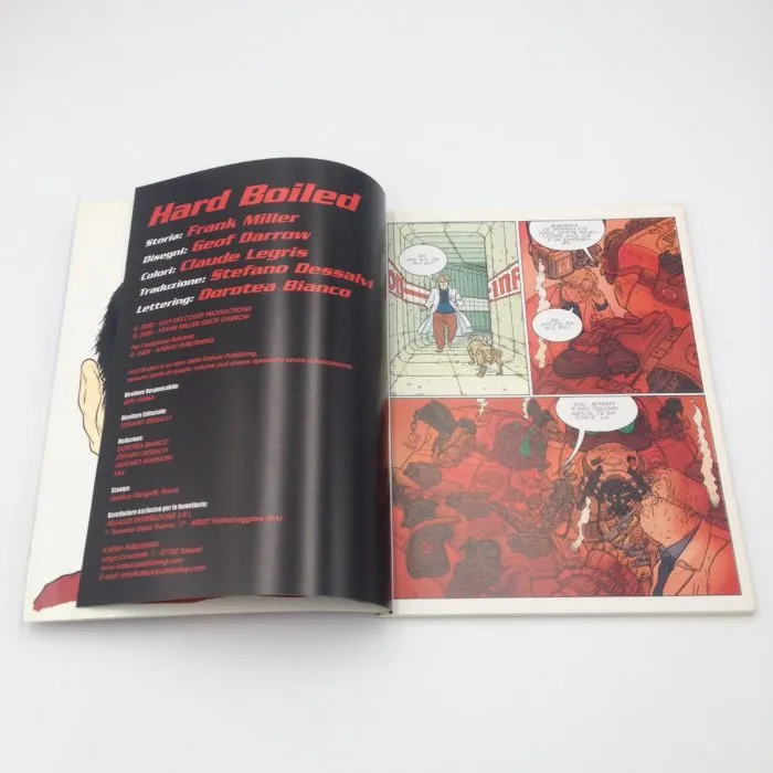 Hard boiled - Frank Miller, Geof Darrow (2000 Kabuki)
