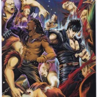 Kenshiro – Hokuto No Ken tavola autografata da Vincenzo Beretta limited edition