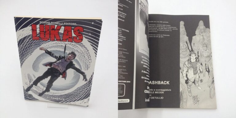 Lukas n°6  Flashback autografato da Michele Benevento