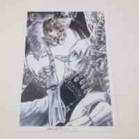 Pinocchio tavola autografata da Nicola Genzianella limited edition