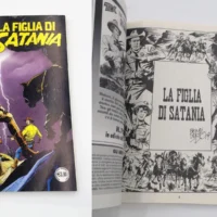 Tex 707 La figlia di Satania autografato da Michele Benvenuto