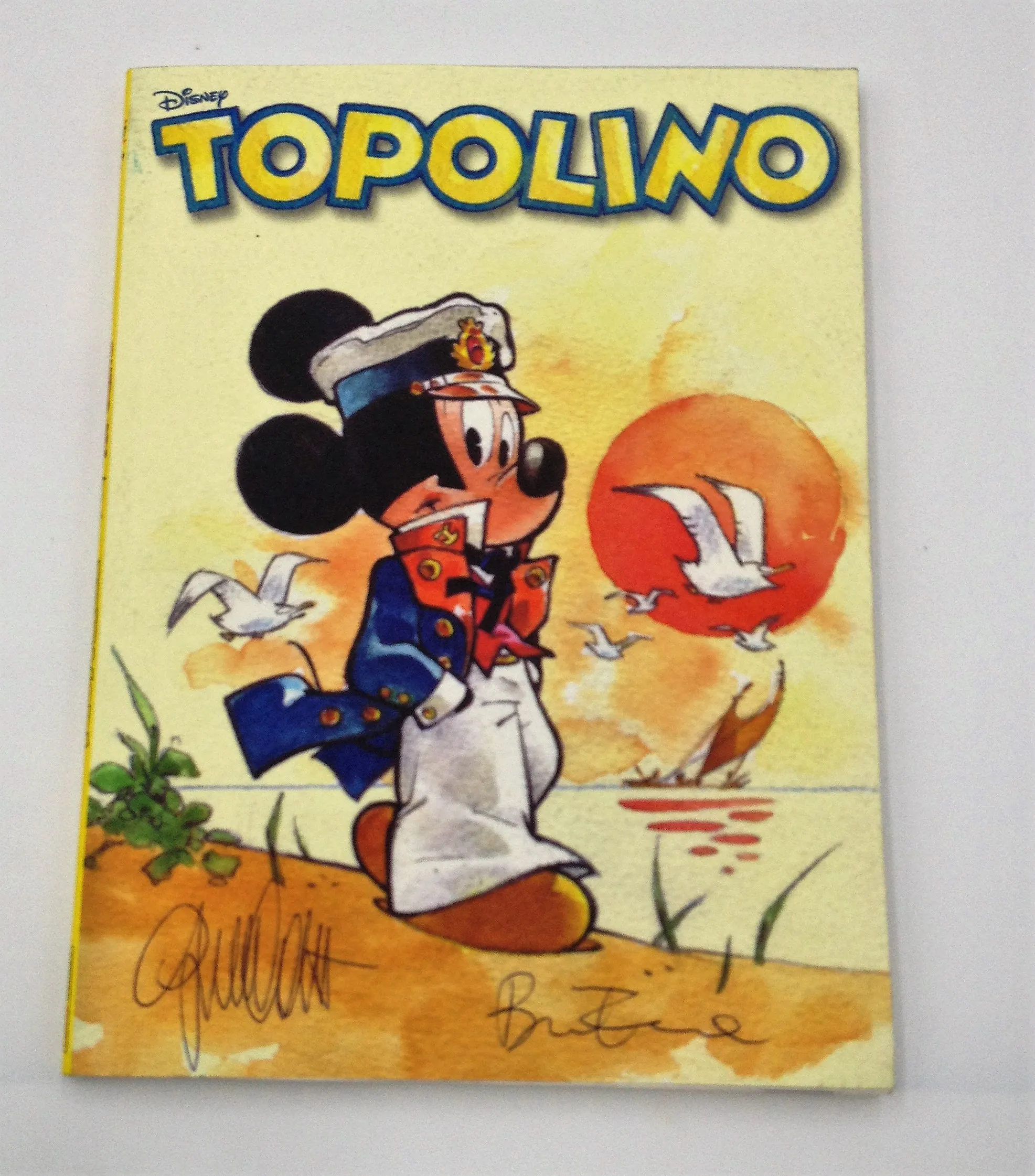 Topolino Topomaltese autografato da Giorgio Cavazzano e Bruno Enna