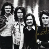 Riccardo Fogli hand signed photo 20x25cm foto autografata