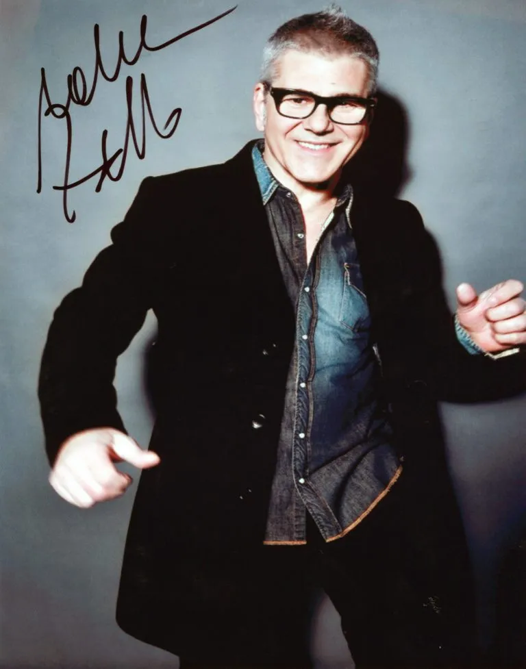 Michele Zarrillo hand signed photo 20x25cm foto autografata