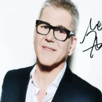 Michele Zarrillo hand signed photo 20x25cm foto autografata