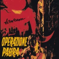 Erika Blanc "Operazione Paura" hand signed photo 21x29cm foto autografata