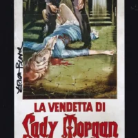 Erika Blanc "La vendetta di Lady Morgan" hand signed photo 21x29cm foto autografata