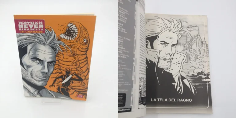 Nathan Never Rinascita 3 autografato da Antonio Serra