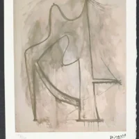 Stampa offset Pablo Picasso Edizione Limitata Spadem Parigi 178/250