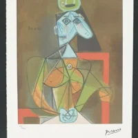 Stampa offset Pablo Picasso Edizione Limitata Spadem Parigi 29/250