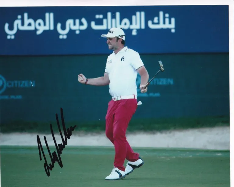 Andy Sullivan (golfer) – hand signed photo 21x29cm foto autografata