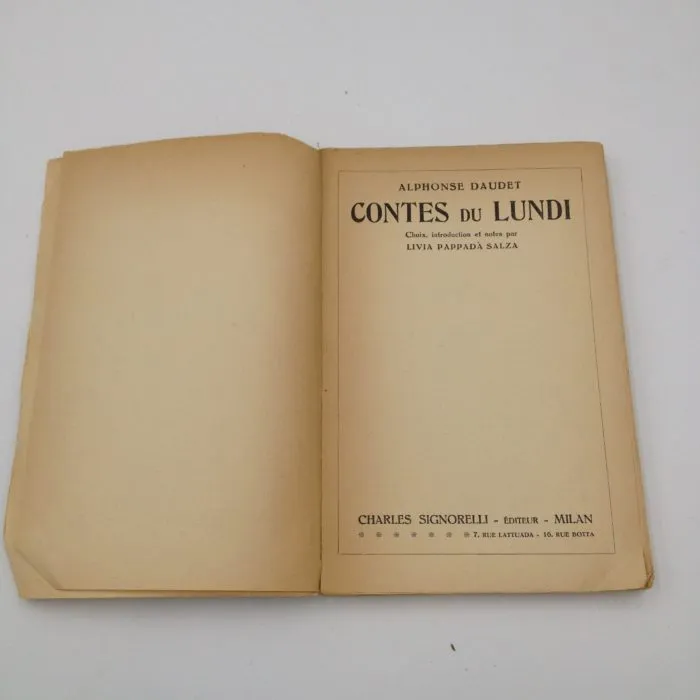 Alphonse Daudet - Contes Du Lundi (1935)