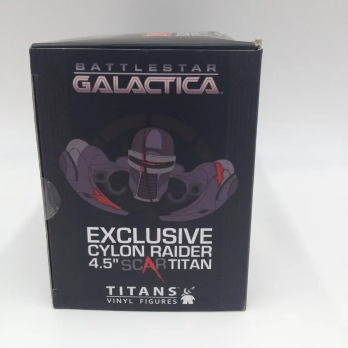 Battlestar Galactica Cylon Raider SCAR Titans 4.5" Vinyl Figure Loot Crate