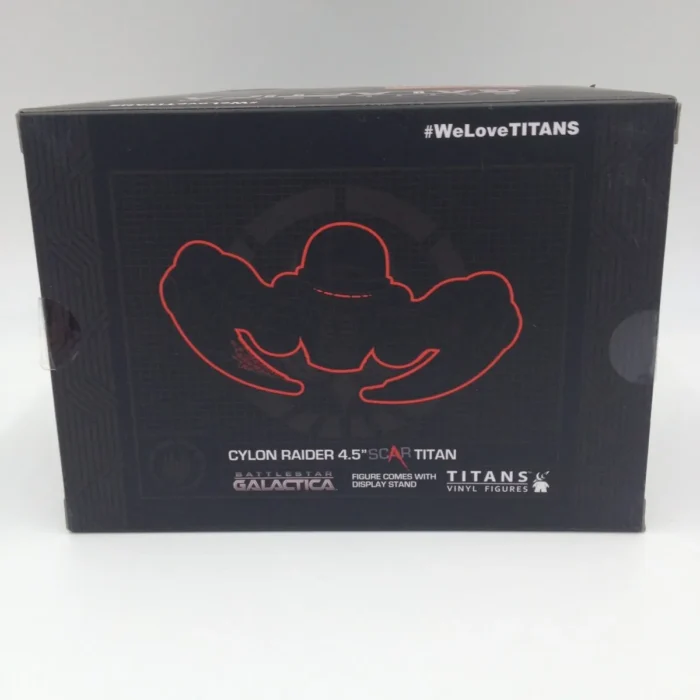 Battlestar Galactica Cylon Raider SCAR Titans 4.5" Vinyl Figure Loot Crate
