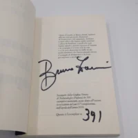 Bruno Zanin - Nessuno dovrà saperlo libro autografato 391/500
