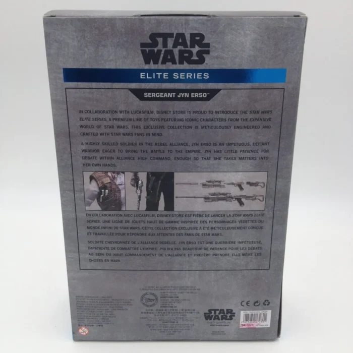 Disney store STAR WARS Elite Series SERGENTE JYN erso - 15cm altezza