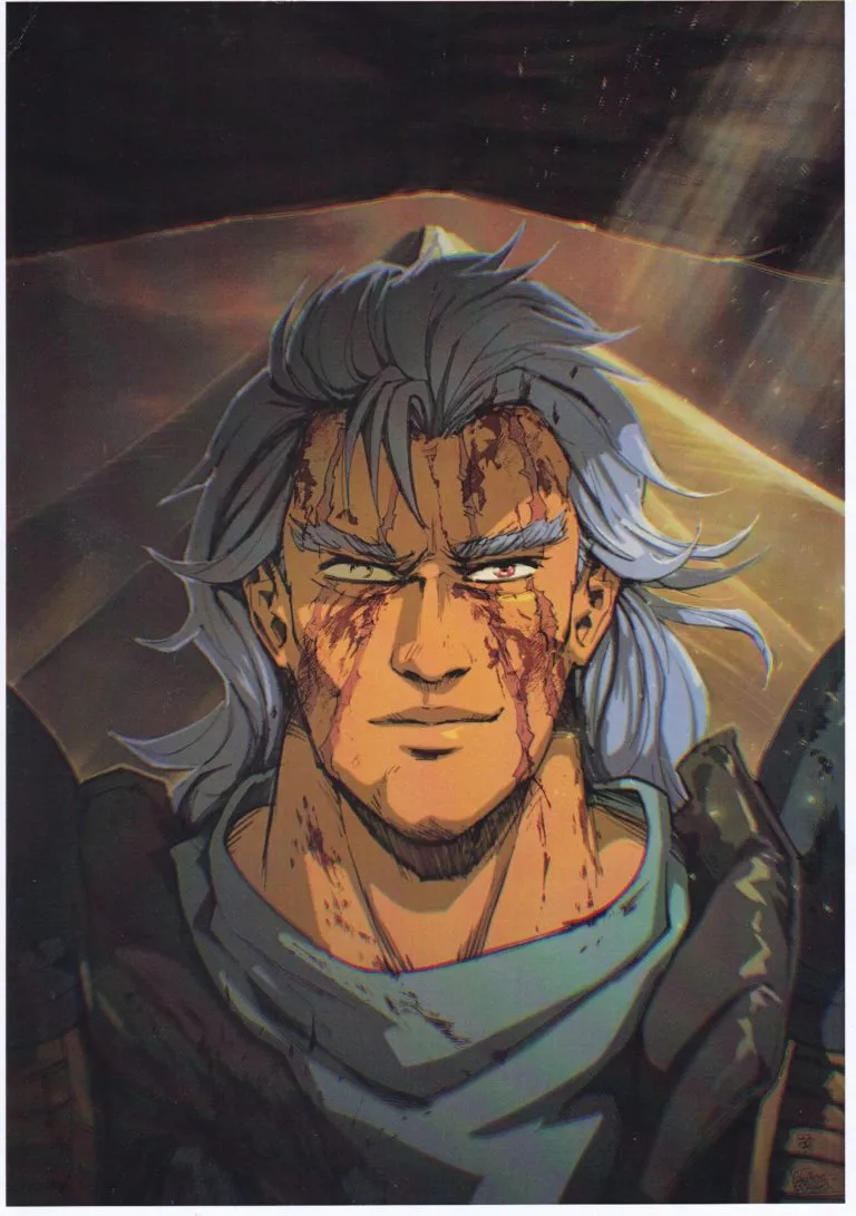 Rei (Hokuto No Ken) tavola  21x29cm