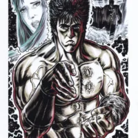 Kenshiro – Hokuto No Ken tavola 21x29cm