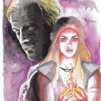 Il trono di spade di Giuseppe Candita tavola 21x29cm