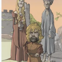 Il trono di spade di Mattia Surroz tavola 21x29cm