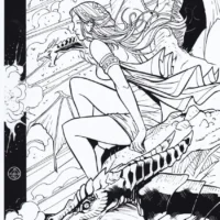 Il trono di spade di Andrea Broccardo tavola 21x29cm