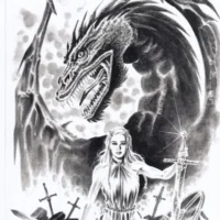 Il trono di spade di Alessandro Piccinelli tavola 21x29cm