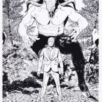 Martin Mystère di Fabio Piacentini tavola 21x29cm