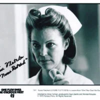 Louise Fletcher "One Flew Over the Cuckoo's Nest" - hand signed photo 20x25cm foto autografata hl006