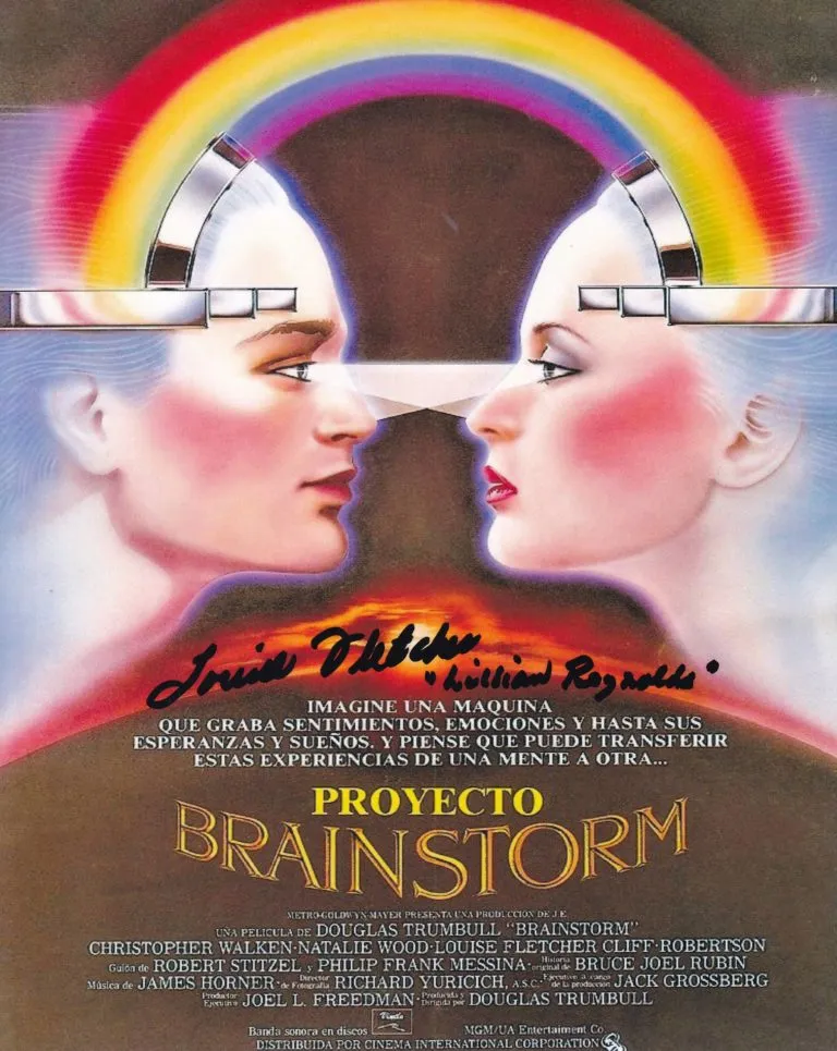 Louise Fletcher “Brainstorm” – hand signed photo 20x25cm foto autografata hl014