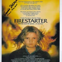 Louise Fletcher "Firestarter" - hand signed photo 20x25cm foto autografata hl012