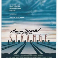 Louise Fletcher "Strange Invaders" - hand signed photo 20x25cm foto autografata hl009