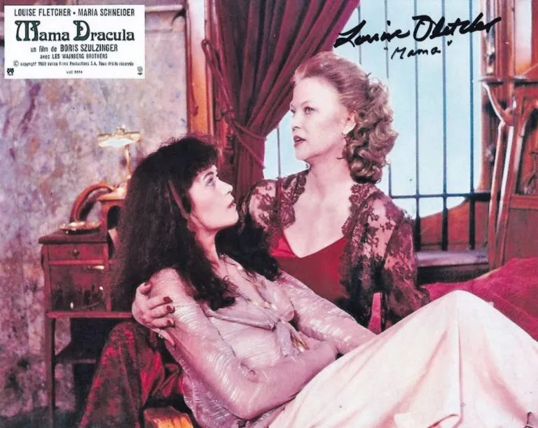Louise Fletcher “Mama Dracula” – hand signed photo 20x25cm foto autografata hl018
