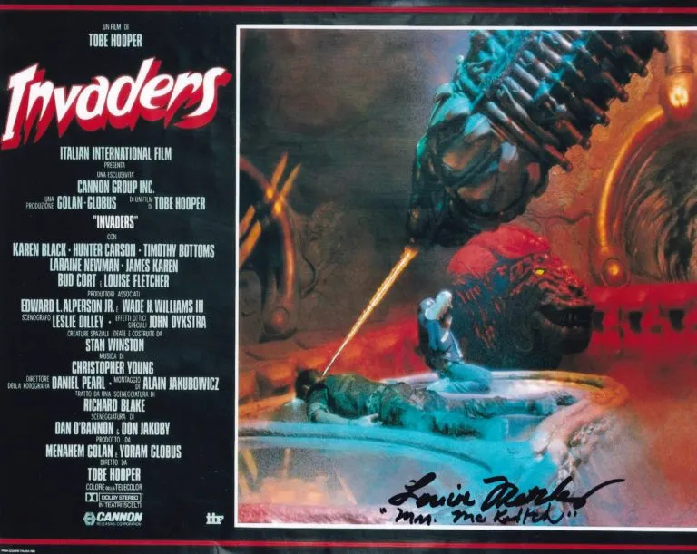 Louise Fletcher “Invaders from Mars” – hand signed photo 20x25cm foto autografata hl011