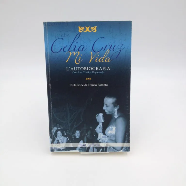 Mi vida. L’autobiografia di Celia Cruz (prefazione di Franco Battiato) – used book