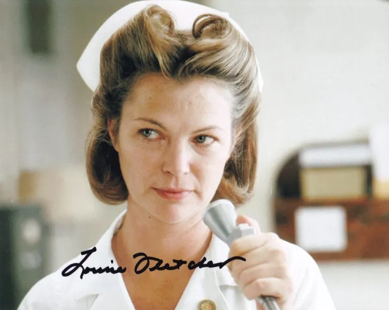 Louise Fletcher “One Flew Over the Cuckoo’s Nest” – hand signed photo 20x25cm foto autografata