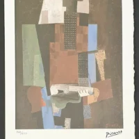 Stampa offset Pablo Picasso Edizione Limitata Spadem Parigi 210/250