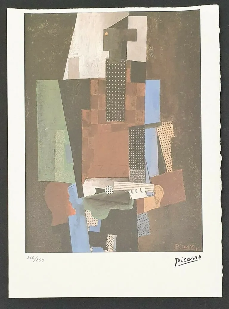 Stampa offset Pablo Picasso Edizione Limitata Spadem Parigi 210/250